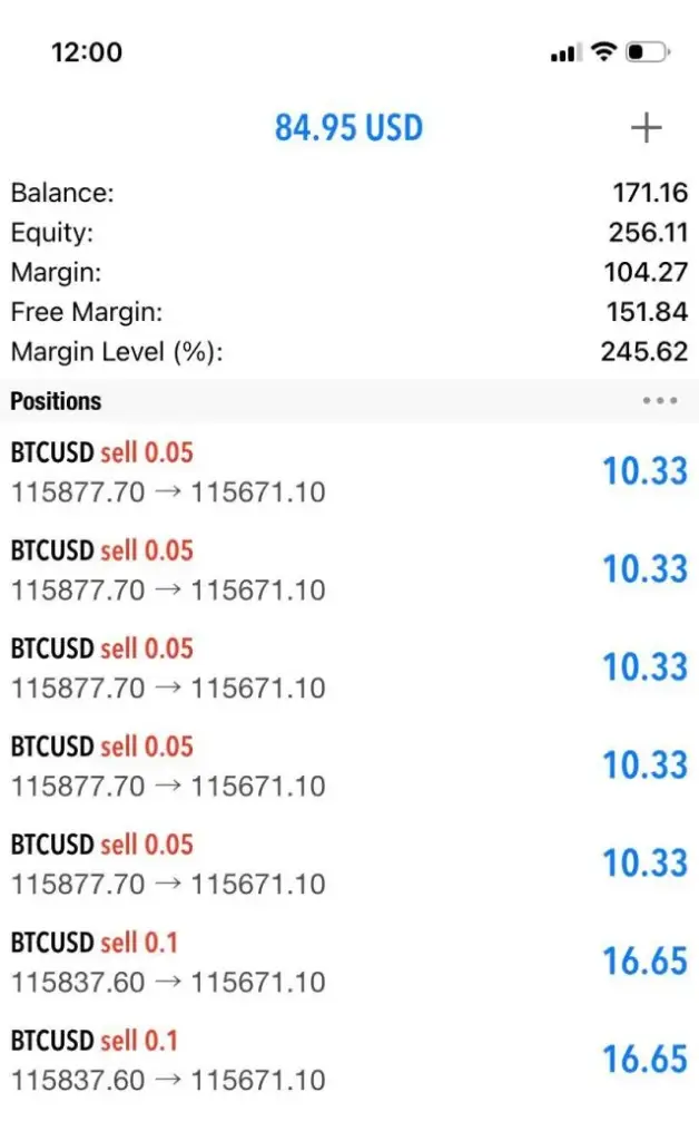 Trader Result